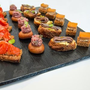 Aperitivos fríos de Navidad