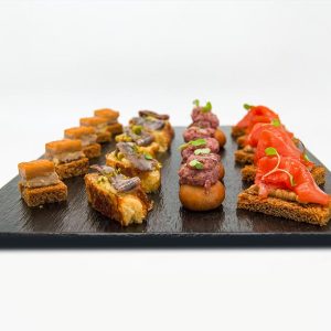 Aperitivos fríos de Navidad