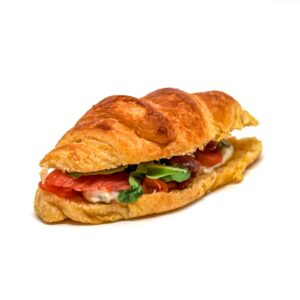 Mini Croissant Salmón - Bandeja Mini Croissants
