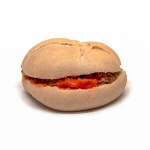 Mini bocadillo de Lomo con mateca colorá - Bandeja de Mini Bocadillos