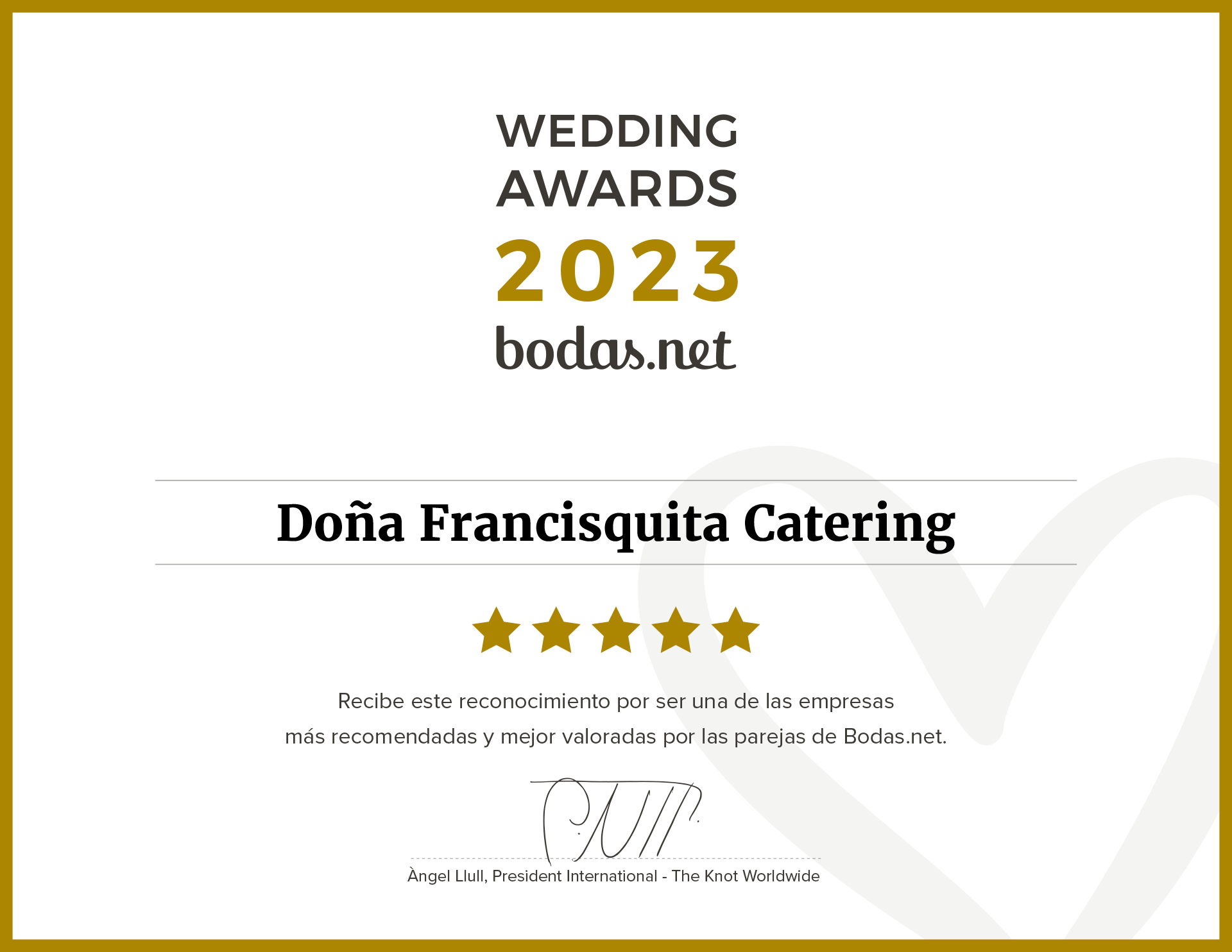 Bodas.net - Wedding Awards-2023 | 