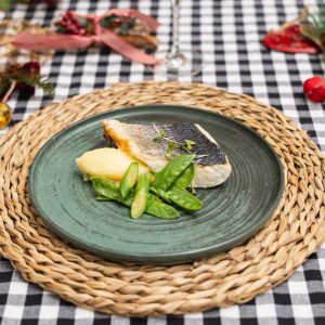 Bacalao al miso rojo