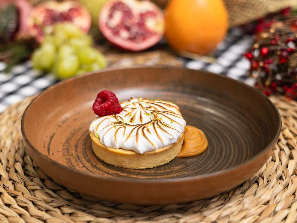 Tarta de lemon pie merengada